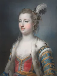 Die ehrenwerte Lady Mary Radcliffe 1732-1798, Ehefrau von Francis Eyre, Esq., 1755