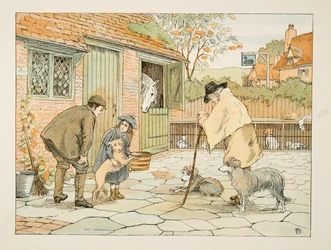 Der Tierarzt, aus Vierundzwanzig Arbeiter, veröffentlicht 1900