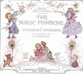 Titelseite, aus The Magic Fishbone, veröffentlicht von Warne & Co, ca. 1940