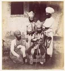 [Vier ostindische Männer]