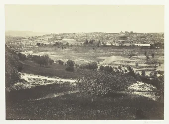 Jerusalem, vom Ölberg, Nr. 1, 1857