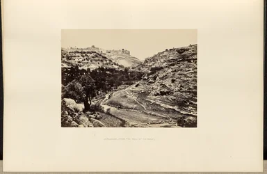 Jerusalem, vom Brunnen En-Rogel