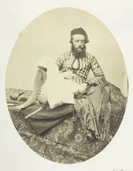 Porträt, Türkisches Sommerkostüm, 1857