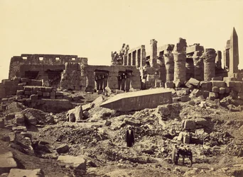 Tempel von El-Karnak, von Südosten