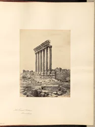 Die großen Säulen, Baalbek