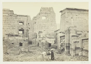 Der Tempelpalast, Medinet Haboo, 1857