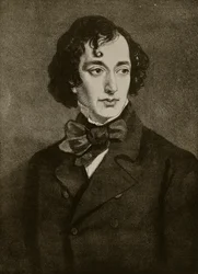 Porträt von Benjamin Disraeli, Illustration aus 