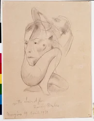 Transparenzen: Gesicht eines Mannes überlagert mit dem Körper einer nackten Frau