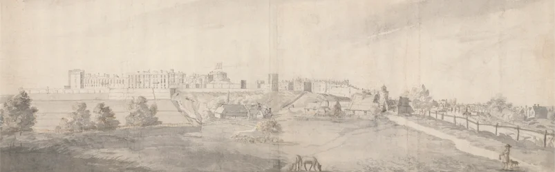 Weitläufige Ansicht von Windsor Castle