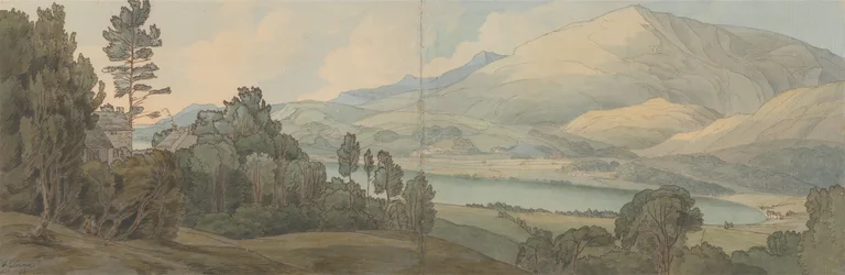 Blick auf den Coniston Water, Lancashire