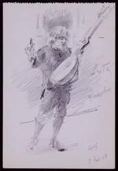 Porträt von Arnold Dolmetsch