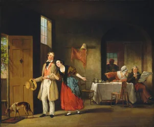 Der schüchterne Cousin, um 1841-1842
