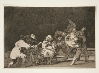 Die Loyalität, Tafel 17 aus der Serie Los proverbios