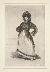 Maja [mit hellem Hintergrund]