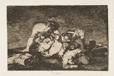 Platte 10 aus Die Schrecken des Krieges Los Desastres de la Guerra: Nor [d..., 1810 veröffentlicht 1863