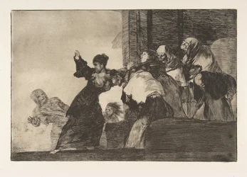 Tafel 11 aus den Disparates: Arme Torheit