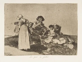 Blatt 55 aus Die Schrecken des Krieges (Los Desastres de la Guerra)