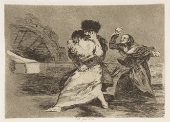 Platte 9 aus Die Schrecken des Krieges Los Desastres de la Guerra: Sie..., 1810 veröffentlicht 1863
