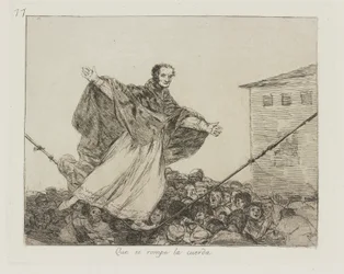 Möge das Seil reißen, pl. 77 aus der Serie Die Schrecken des Krieges