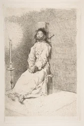 Der erdrosselte Mann (El agarrotado), 1778-80