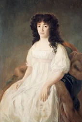 Porträt der Gräfin von Casa Flores