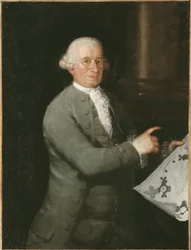 Porträt des Architekten Ventura Rodriguez (1717-1785)