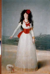 Porträt der Herzogin von Alba (Maria Teresa Cayetana de Silva)