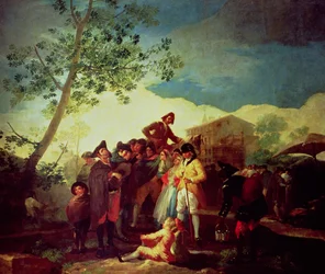 Der blinde Gitarrenspieler, ca. 1778