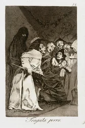 Schluck es, Hund (Caprichos 58)