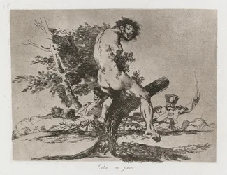 Die Schrecken des Krieges: Pl. 37, Das ist schlimmer, 1810-1813