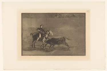 Pajuelera in der Arena von Saragossa