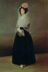 Porträt der Gräfin von Carpio (1757-95) Marquesa de la Solana, ca. 1793