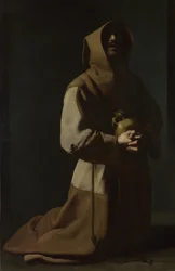 Der heilige Franziskus in Meditation, 1635-1640