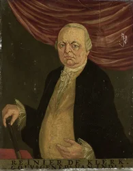 Porträt von Reinier de Klerk, Generalgouverneur der Niederländischen Ostindien-Kompanie
