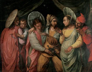 Eine Szene aus der Commedia dell’Arte