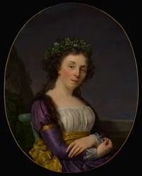Porträt von Marie-Louise Joubert, geborene Poulletier de Perigny