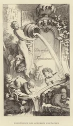 Frontispiz der Verschiedenen Brunnen (Stich)