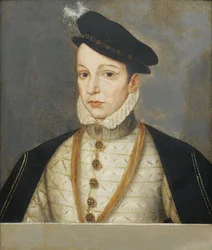 Porträt von König Karl IX. von Frankreich