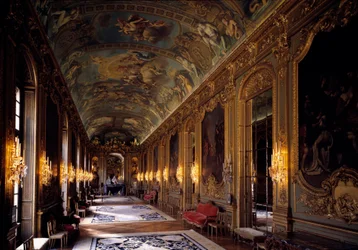 Galerie doree im Hotel de Toulouse. Architektur von Francois-Antoine Vassé