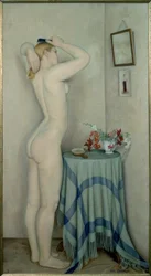 Die Nudistin