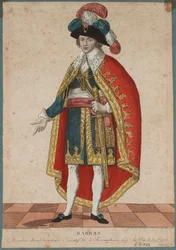 Porträt von Paul de Barras 1755-1829, ca. 1795