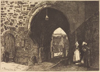 Das Saint-Malo-Tor in Dinan
