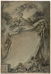 Diplom der Freimaurer von Bordeaux