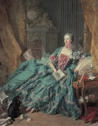 Porträt von Madame de Pompadour