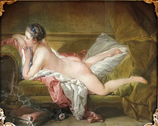 Liegendes Mädchen