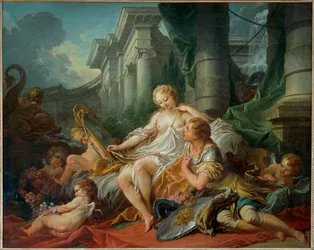 Renaud und Armide, nach Tassos "Gerusalemme Liberata", XIV