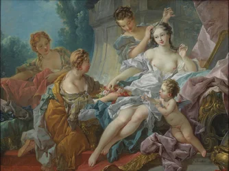 Die Toilette der Venus