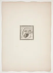 C-Monogramm mit Putti