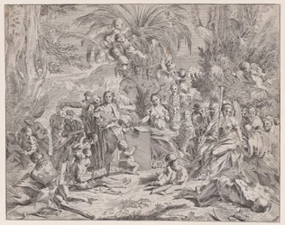 Eine Allegorie der Malerei, 17. Jahrhundert