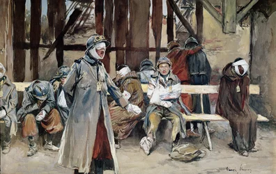 Das Landkrankenhaus, 1916
